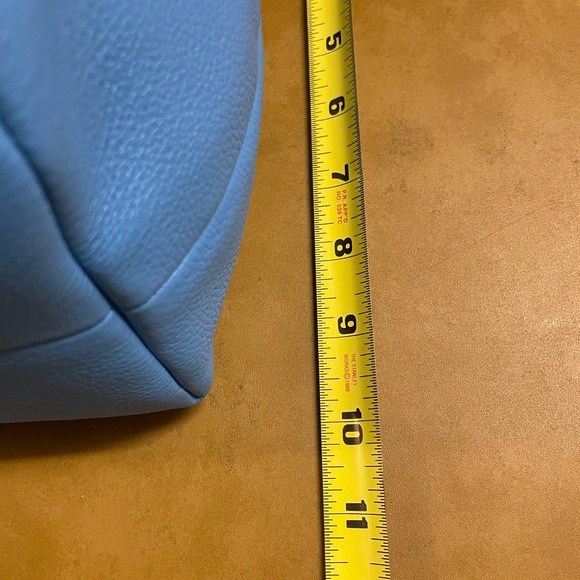 Coach NWT ๐Host Pick x3๐ Leather Pebbled Celeste Shoulder Crossbody bag- Azure - Picture 7 of 8